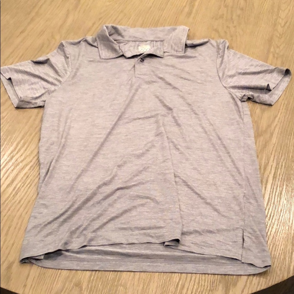 Med Gray dri fit collared shirt. Brand - 32° cool